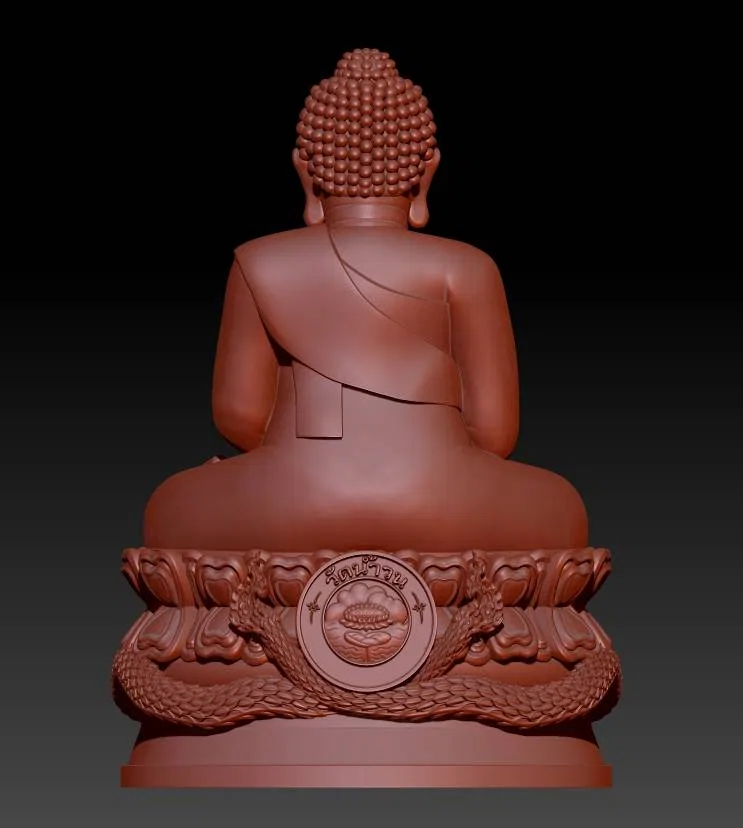 พระพุทธรูปปางสมาธิ (ปางมารวิชัย)-3
